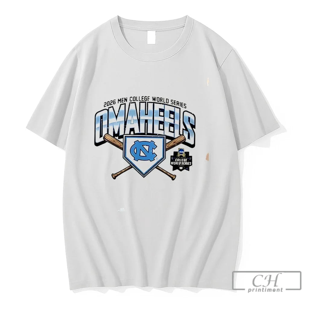 Premium North Carolina Tar Heels 2026 Regional Omaheels Champions Logo Tee Unisex , , , Long Sleeve Tee