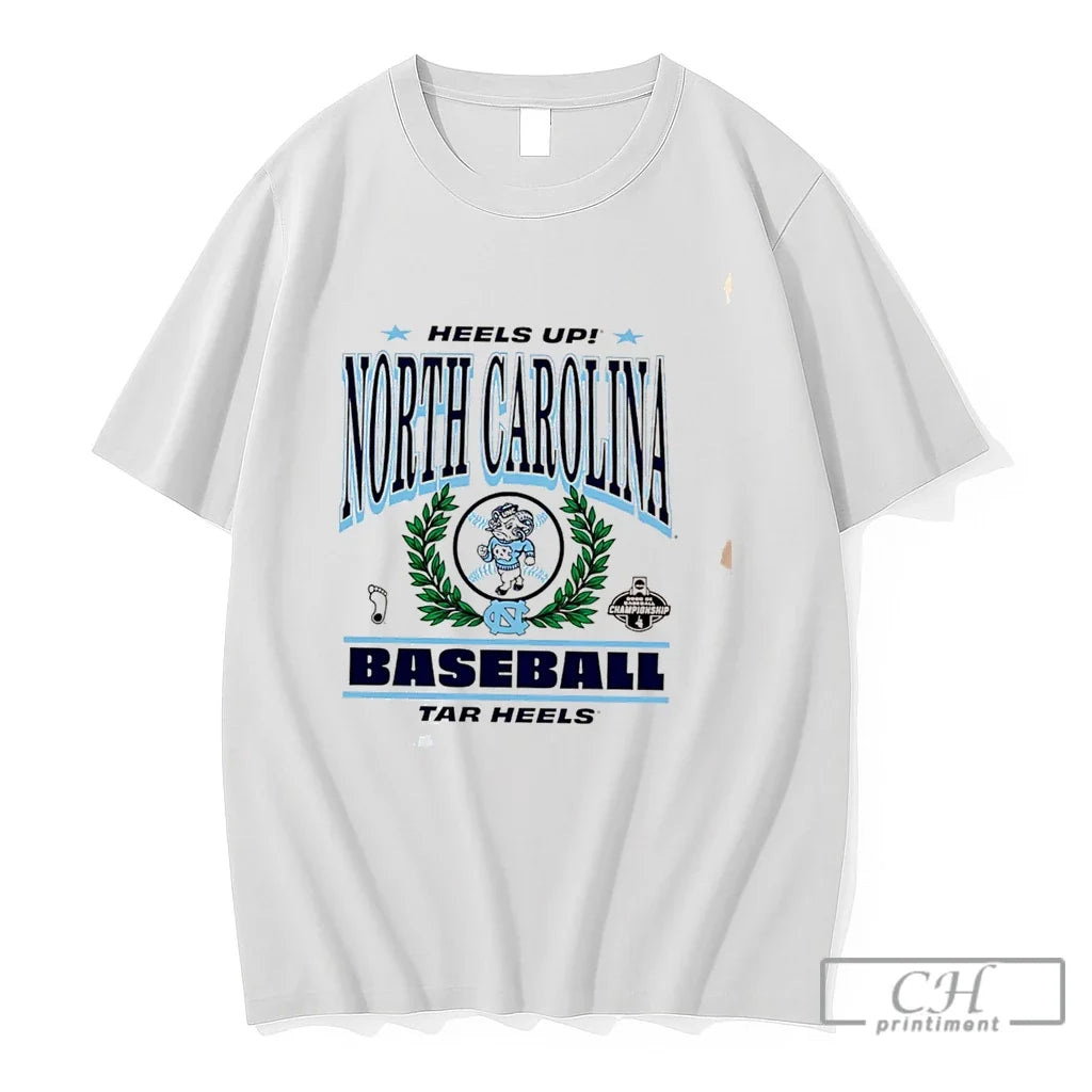 Premium North Carolina Tar Heels Heels Up 2026 Di Baseball Championship Tee T Shirts Sweater