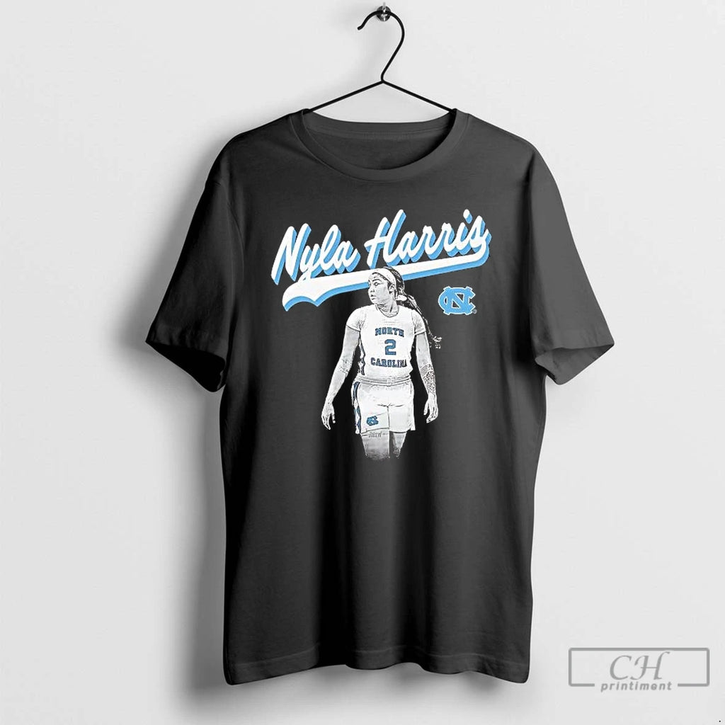 Premium Nyla Harris Illustrated Script North Carolina Tar Heels