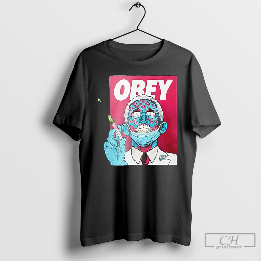 Premium Obey Fauci Dr Fauci Zombie Obey