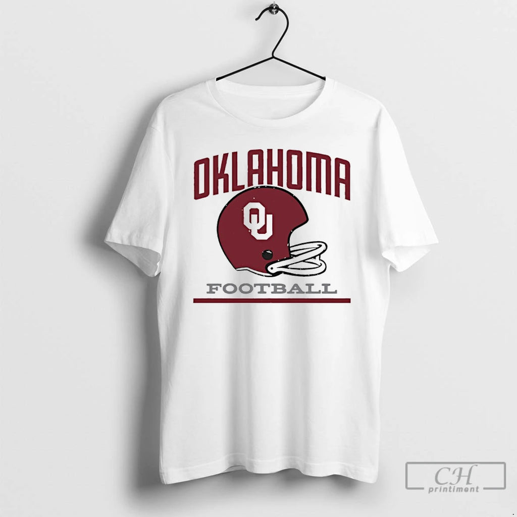 Premium Oklahoma Sooners Football Vintage Helmet