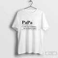 Premium Papa Pah Puh Noun Like A Grandfather But So Much Cooler Tee T Shirts Unisex , , , Long Sleeve Tee