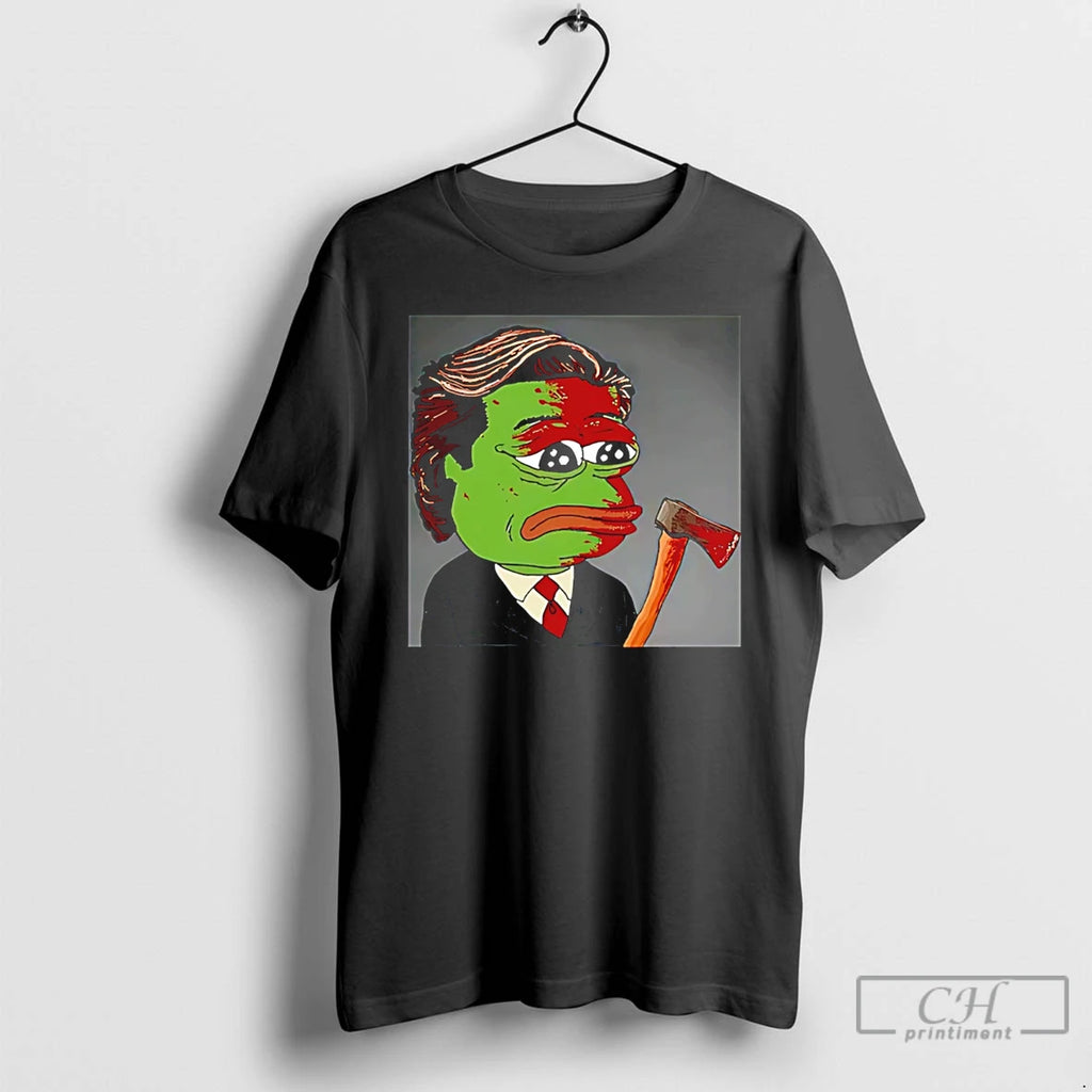 Premium Pepe The Frog Patrick Bateman