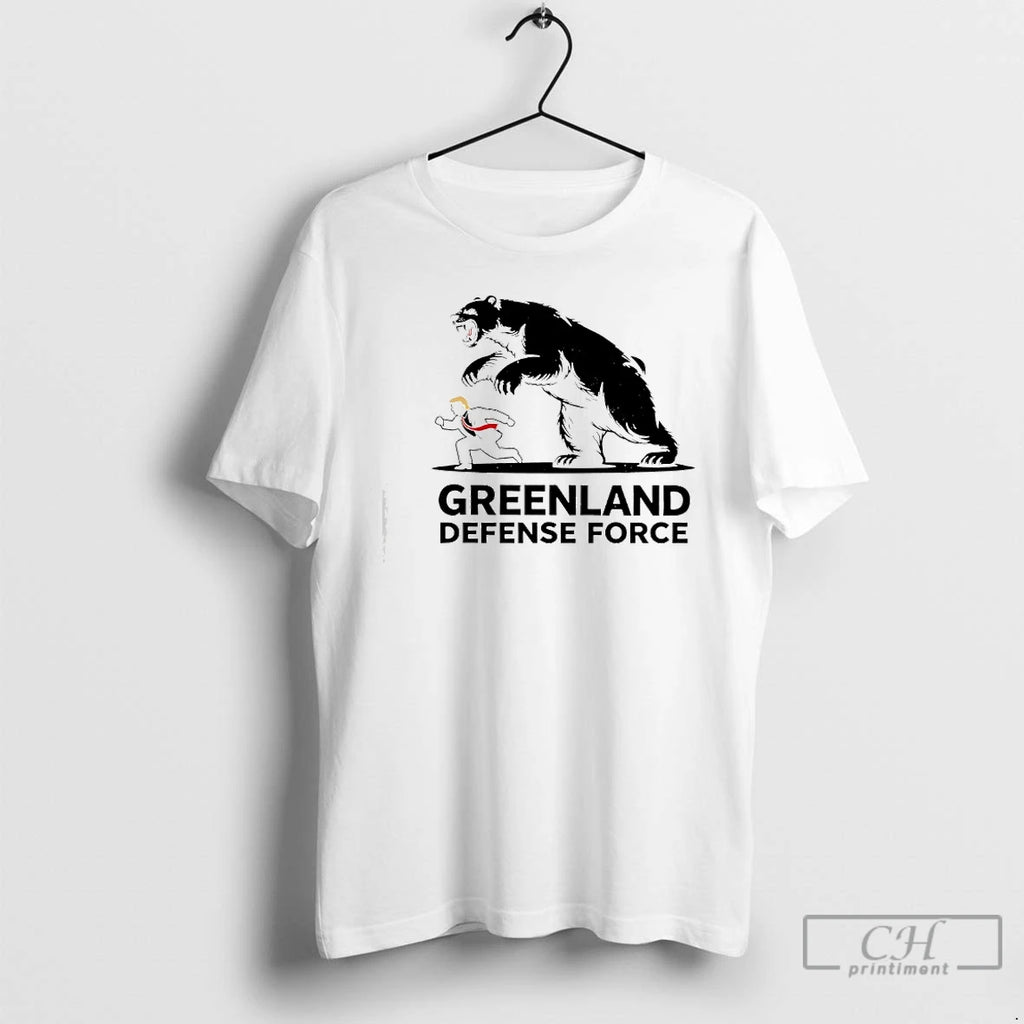 Premium Polar Bear And Donald Trump Greenland And Defense Force