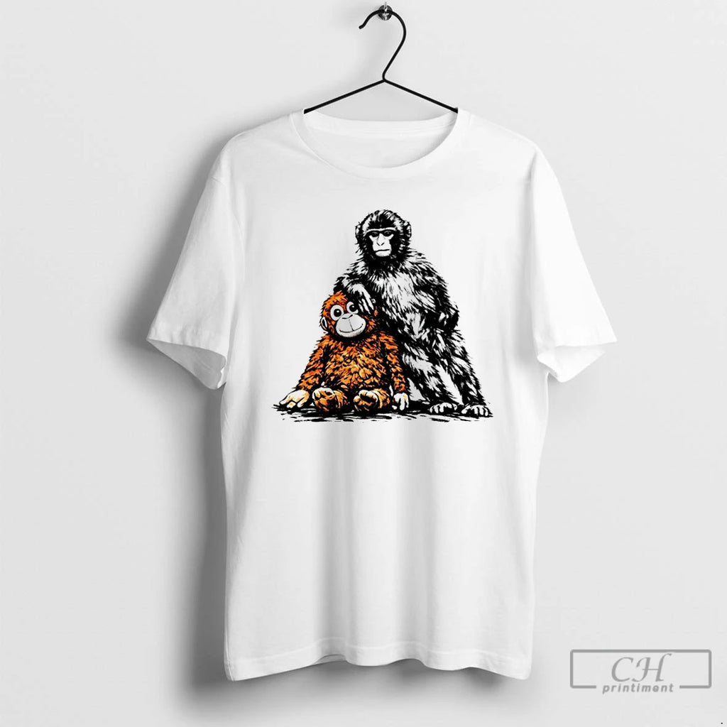 Premium Punch Baby Monkey Art