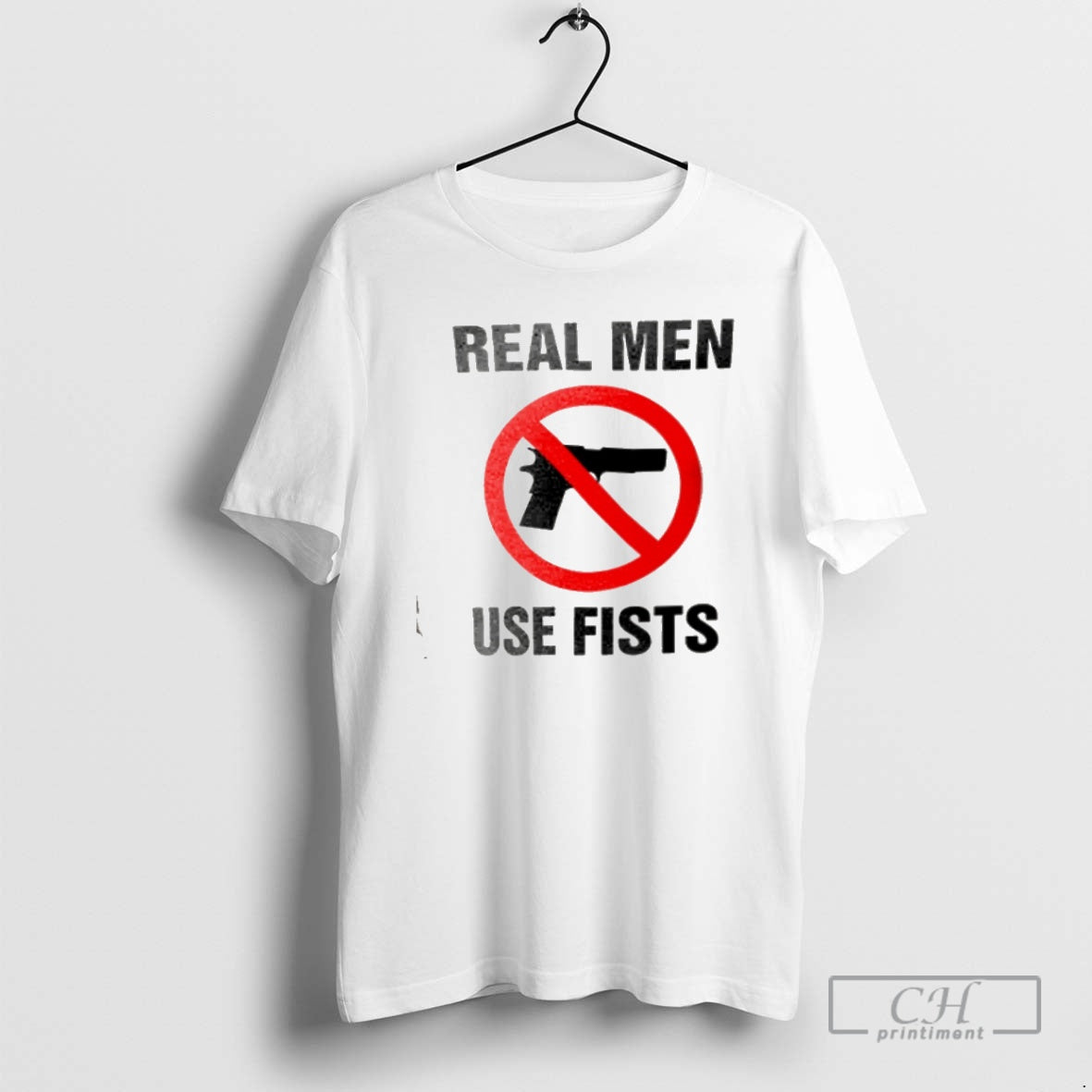Premium Real Men Use Fists Shirt Sweater
