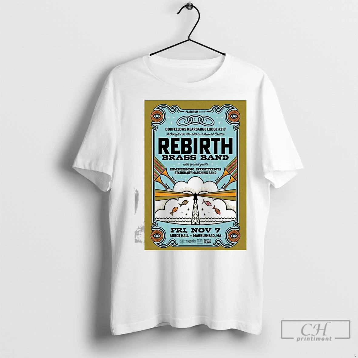 Premium Rebirth Brass Band Abbot Hall In Marblehead Ma Nov 7 2025