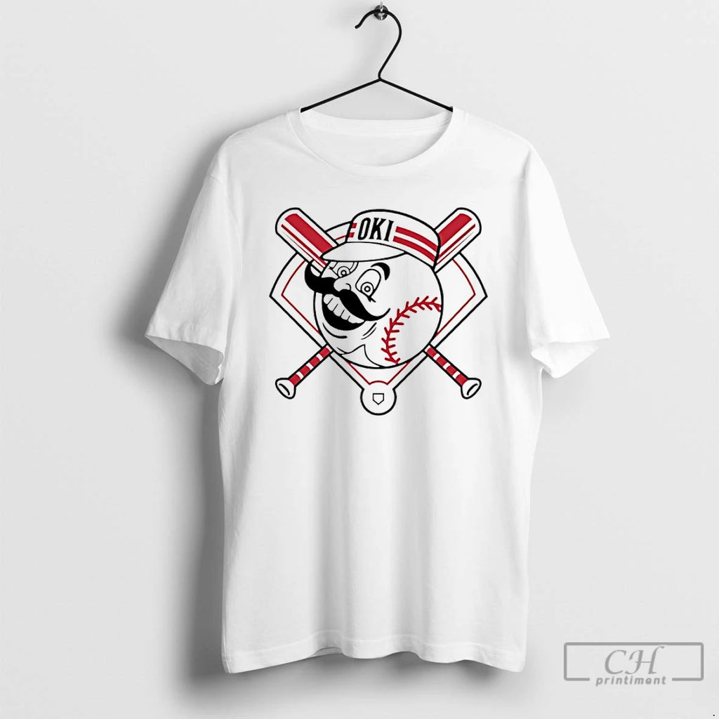 Premium Redlegs Oki Crossed Bats Cincinnati Reds