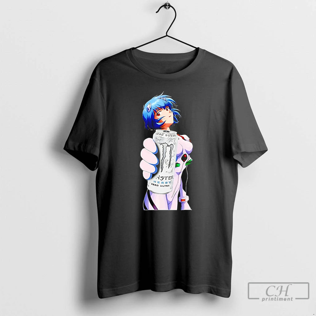 Premium Rei Ayanami Drink Monster Anime