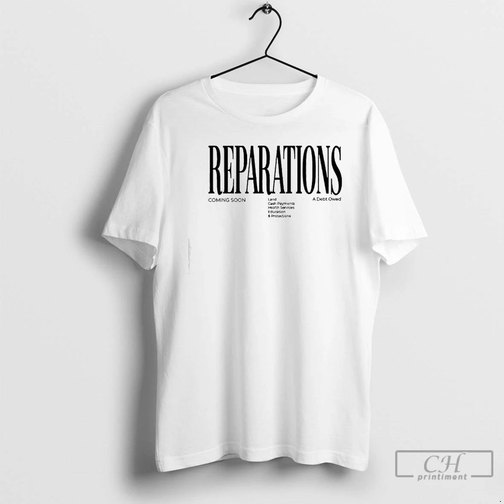 Premium Reparations Coming Soon A Debt Owed