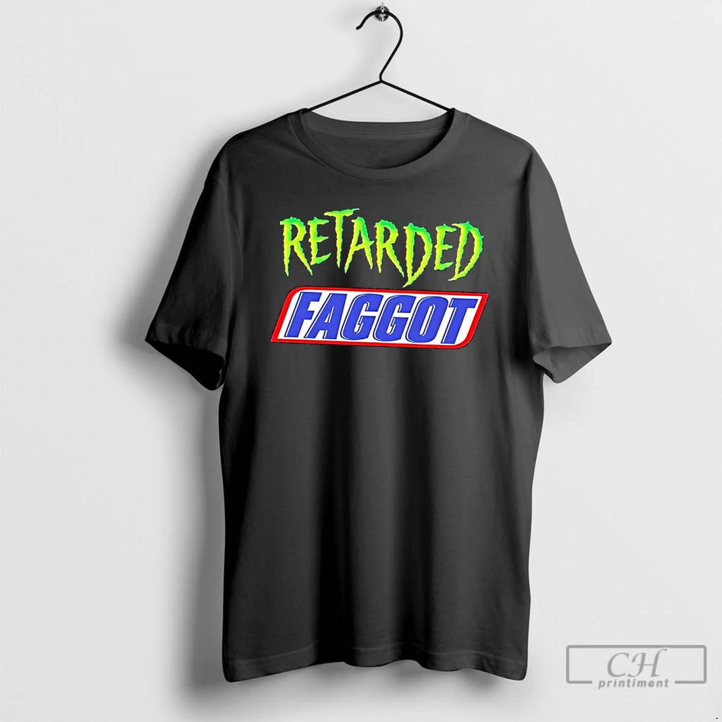 Premium Retarded Faggot Graphic