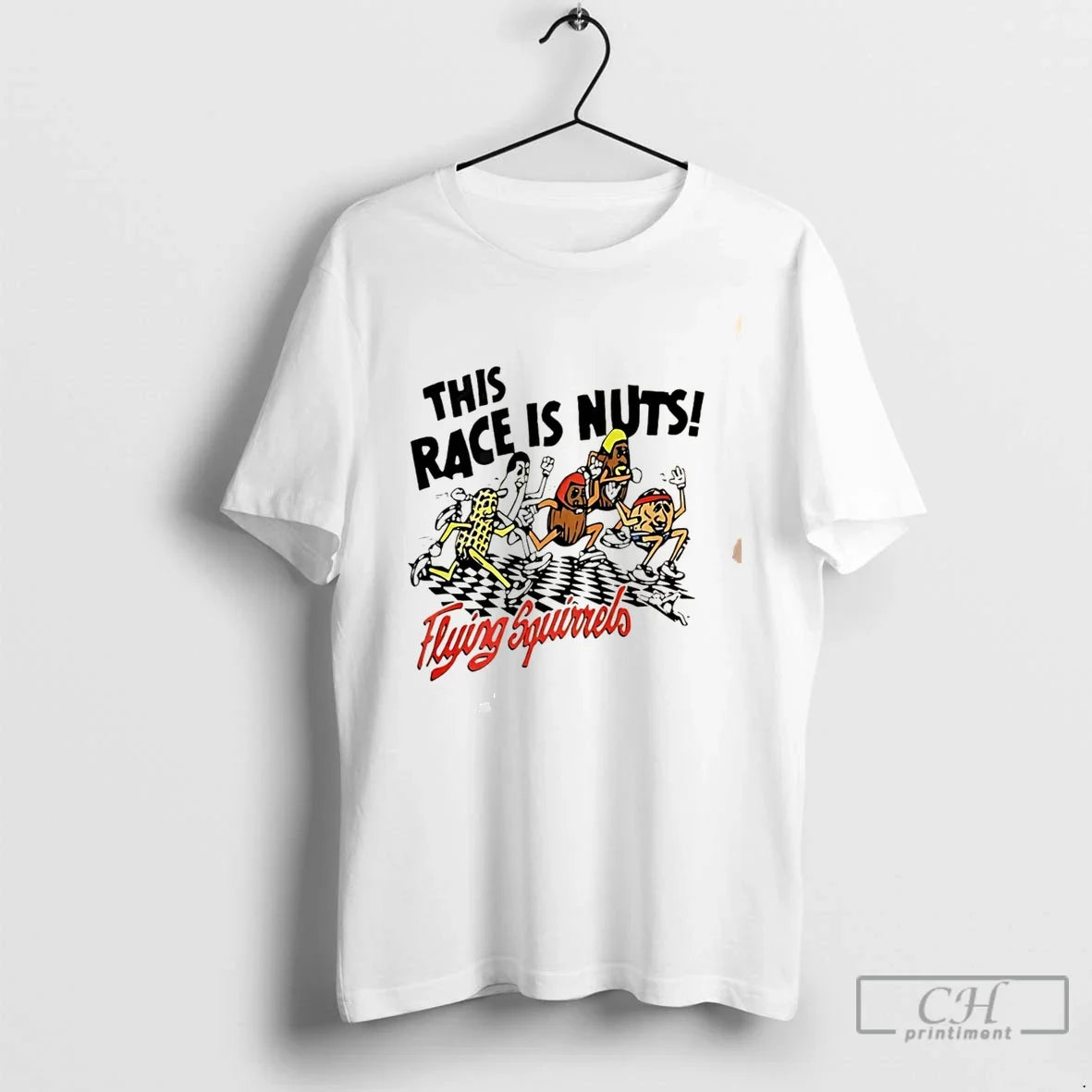 Premium Richmond Flying Squirrelsthis Race Is Nuts Tee Unisex , , , Long Sleeve Tee
