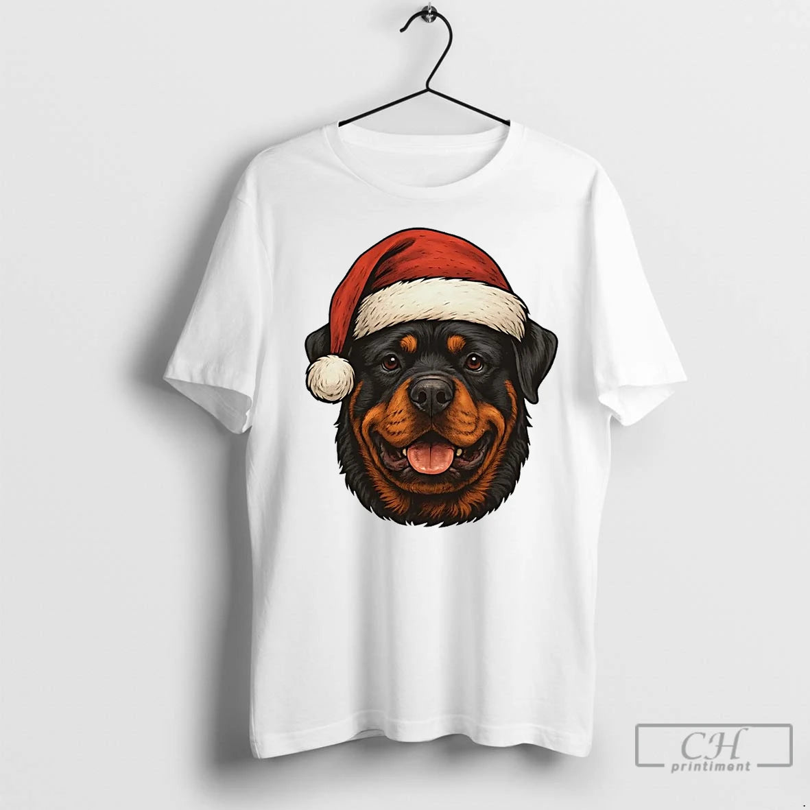 Premium Rottweiler Face Christmas