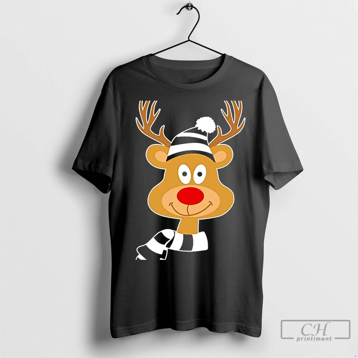 Premium Rudolph The Red Nose Newcastle Fan Christmas