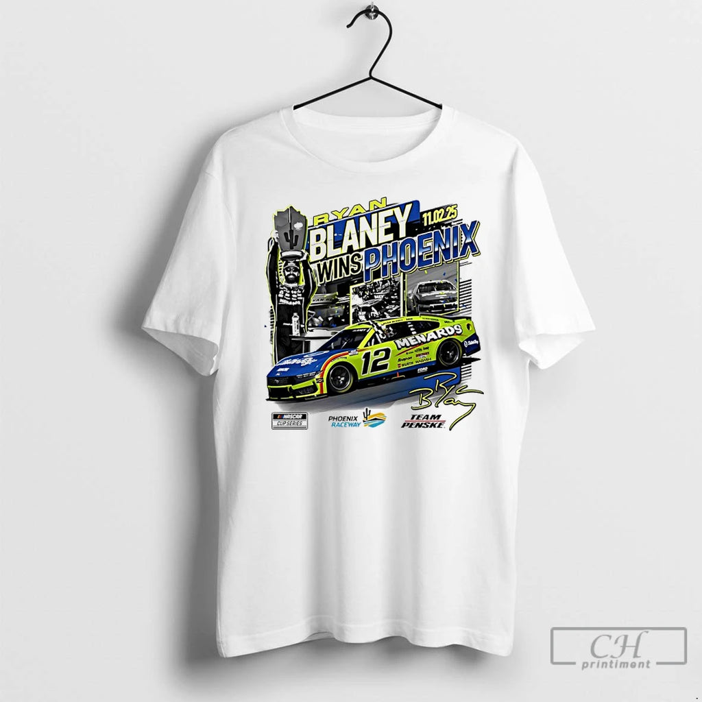 Premium Ryan Blaney 2025 Nascar Cup Series Championship Race Winner Signature