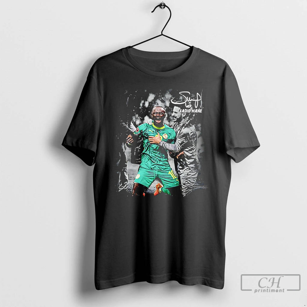 Premium Sadio Mane Senegal Champions Signature