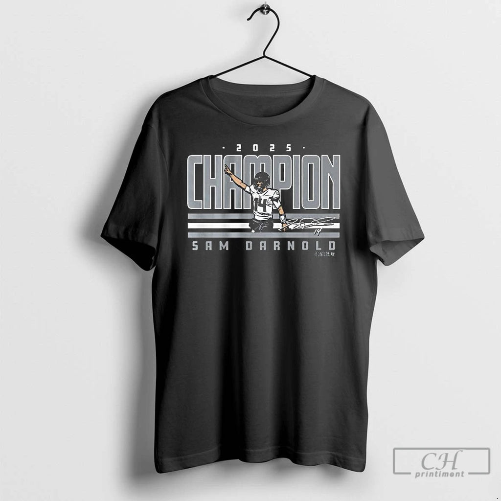 Premium Sam Darnold 2025 World Champ