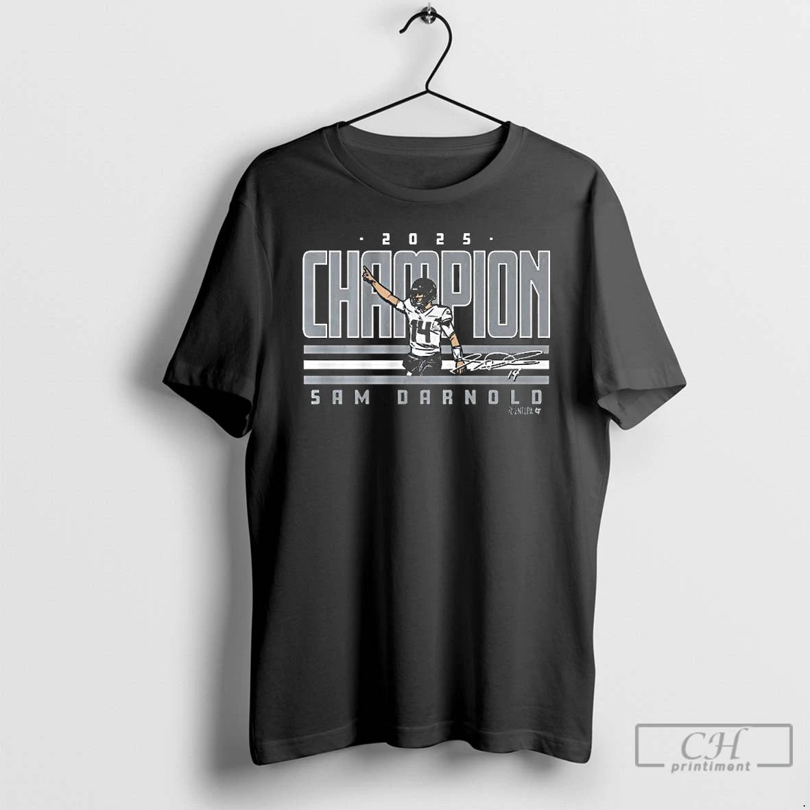 Premium Sam Darnold 2025 World Champ