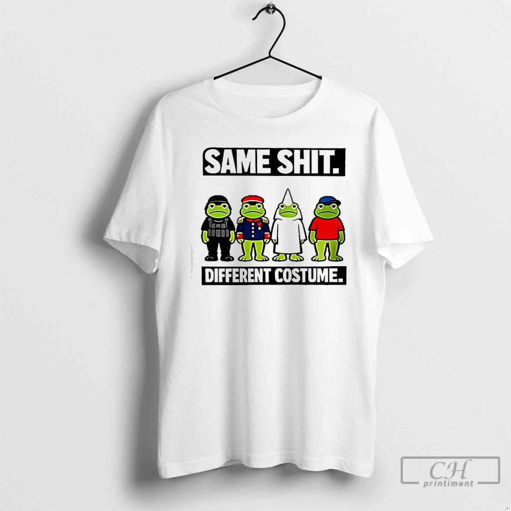 Premium Same Shit Different Costume Frogs Graphic