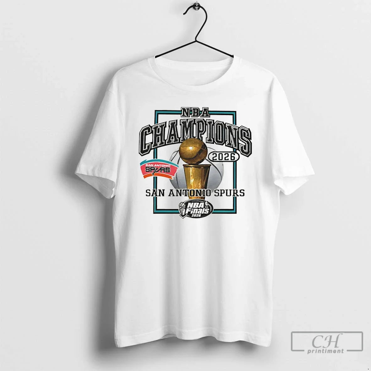 Premium San Antonio Spurs 2026 Nba Champions Basketball Graphic Unisex , , , Long Sleeve Tee