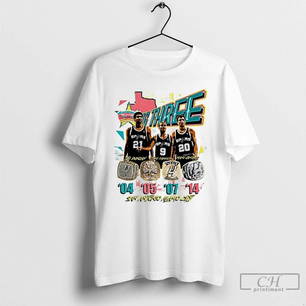 Premium San Antonio Spurs Alamo City Players Big Three