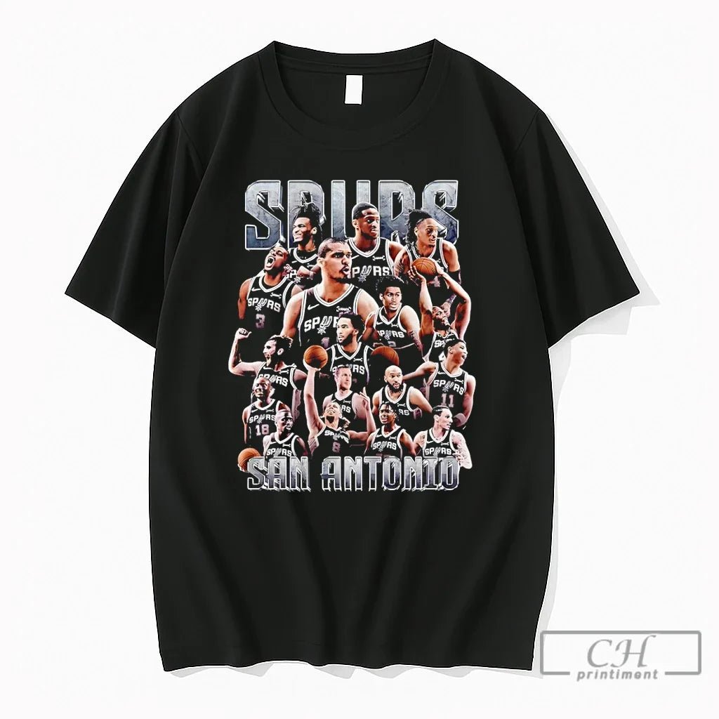 Premium San Antonio Spurs Team Tribute Basketball Fan Lovers Unisex , , , Long Sleeve Tee