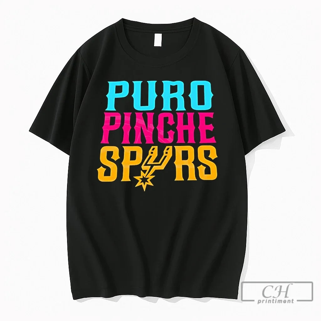Premium San Antonio Spurs Basketball Team Puro Pinche Spurs Nba 2026 Unisex , , , Long Sleeve Tee
