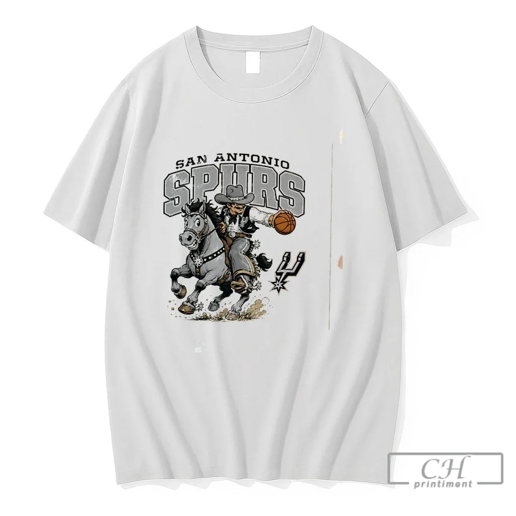 Premium San Antonio Spurs Mascow Cowboy Tee Unisex , , , Long Sleeve Tee