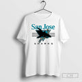 Premium San Jose Sharks Homage Heritage Retro Stripe Comfy Shirt Sweater
