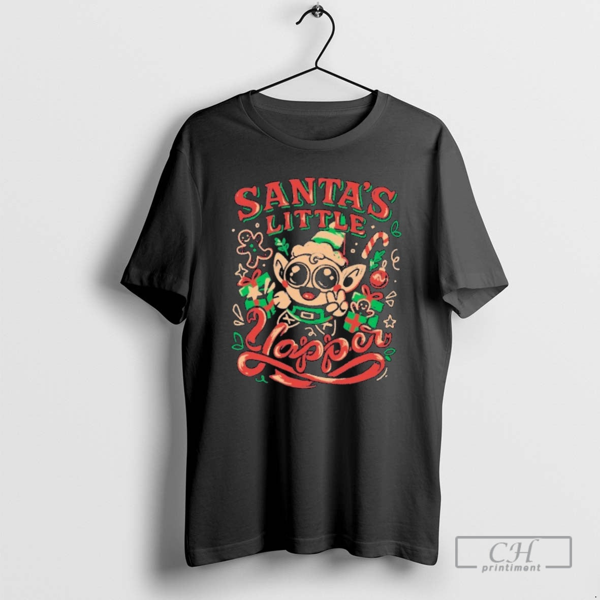 Premium Santas Little Yapper Christmas Shirt Sweater