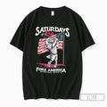 Premium Saturdays Are Fore America Tee Unisex , , , Long Sleeve Tee