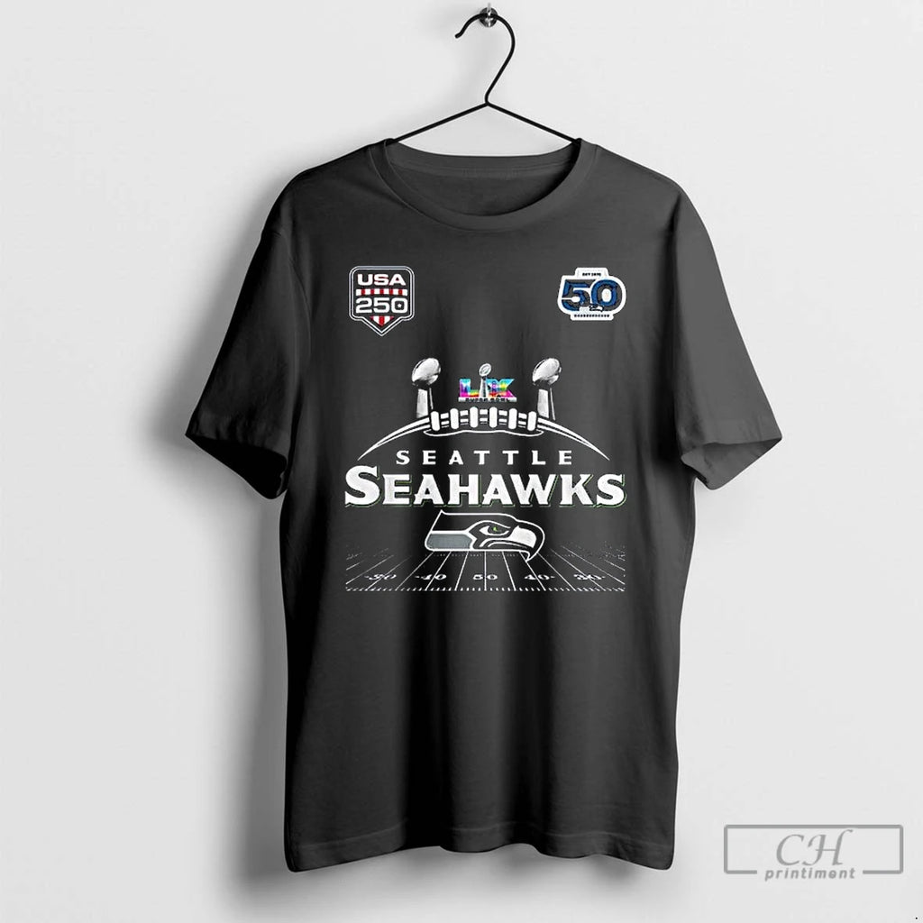 Premium Seahawks 2025 2x Sb Lx Champions Usa 250