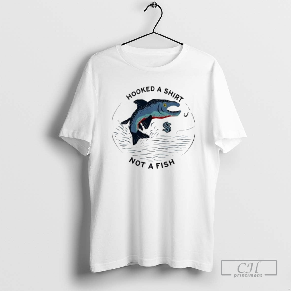 Premium Seattle Kraken Hooked A Not A Fish Shirt Sweater