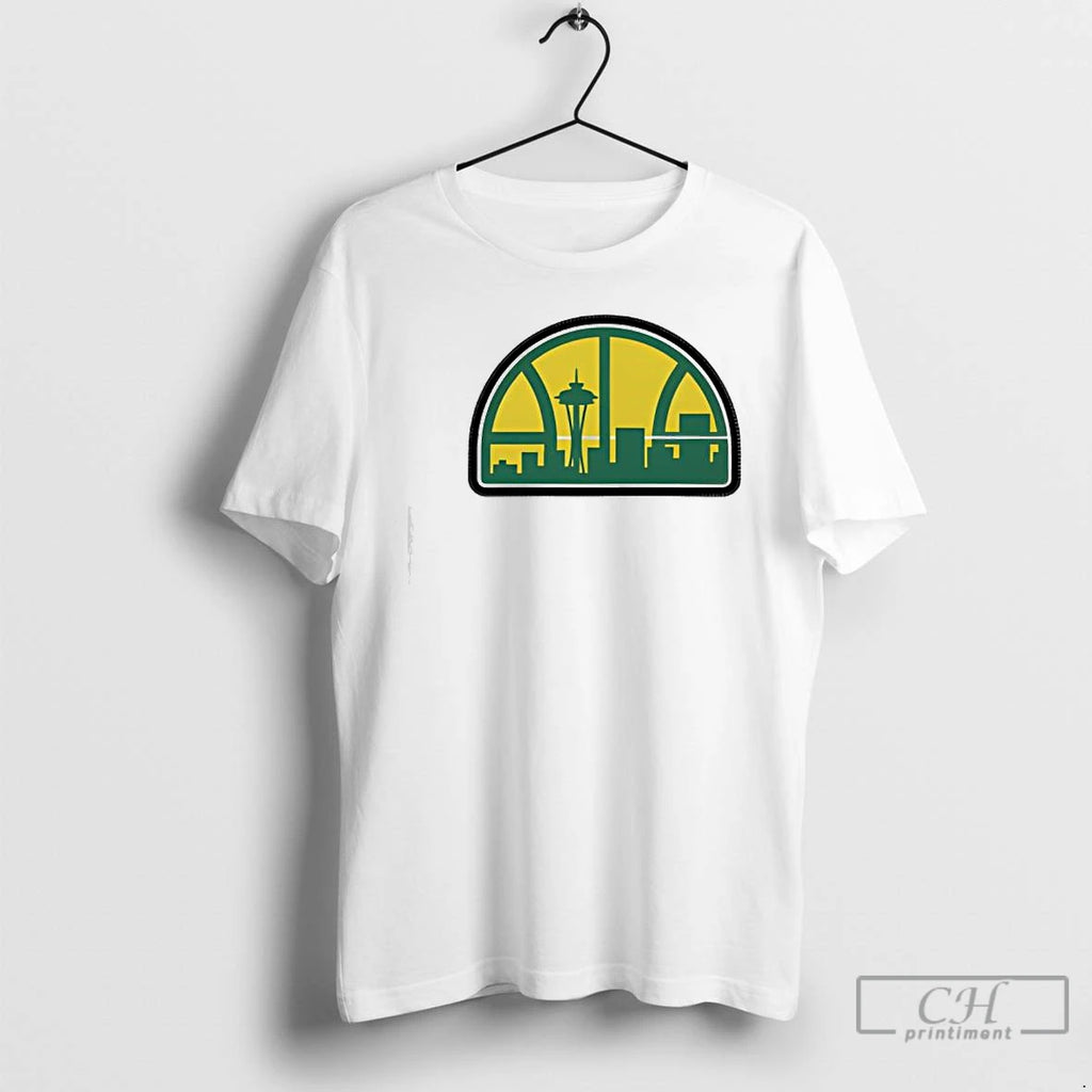 Premium Seattle Supersonics Hardwood Logo