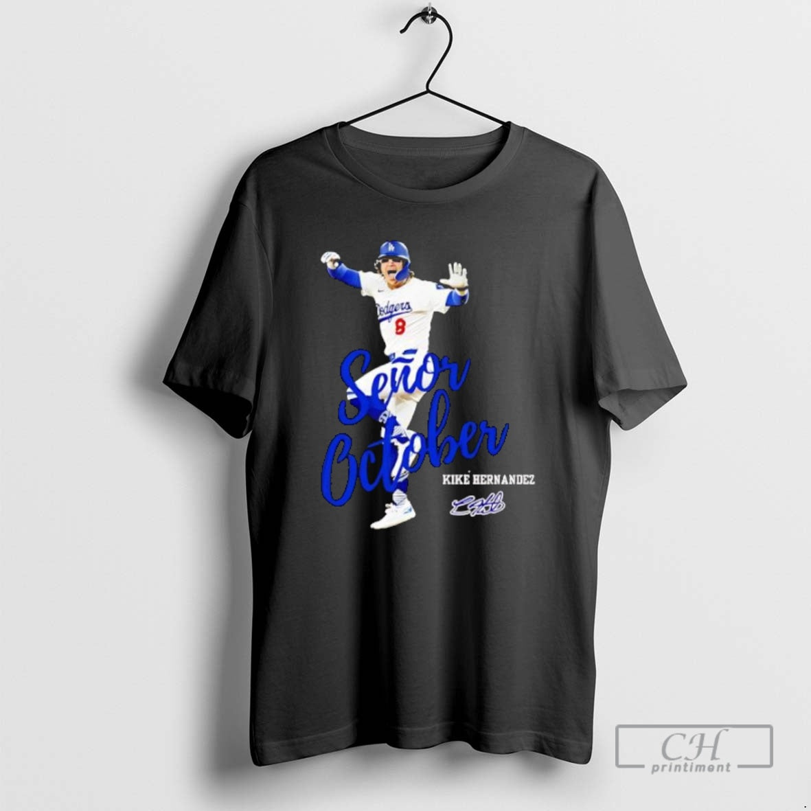 Premium Senor October Kike Hernandez Dodgers Player 8 Shirt Sweater