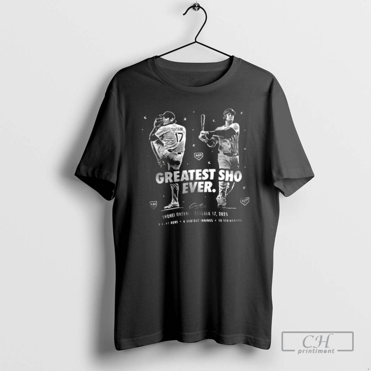 Premium Shohei Ohtani Greatest Sho Ever 3 Home Runs 2025 Shirt Sweater