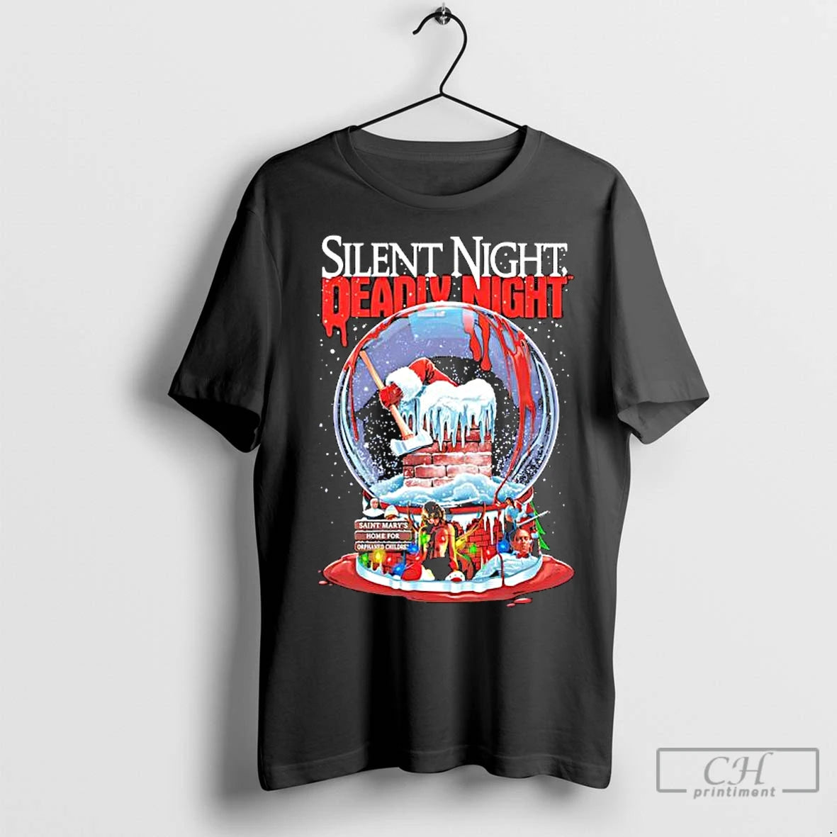 Premium Silent Night Deadly Night Frozen In Fear