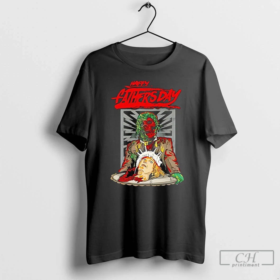 Premium Skeleton George Romero Zombie Creepshow Happy Fathers Day 2026 Unisex , , , Long Sleeve Tee