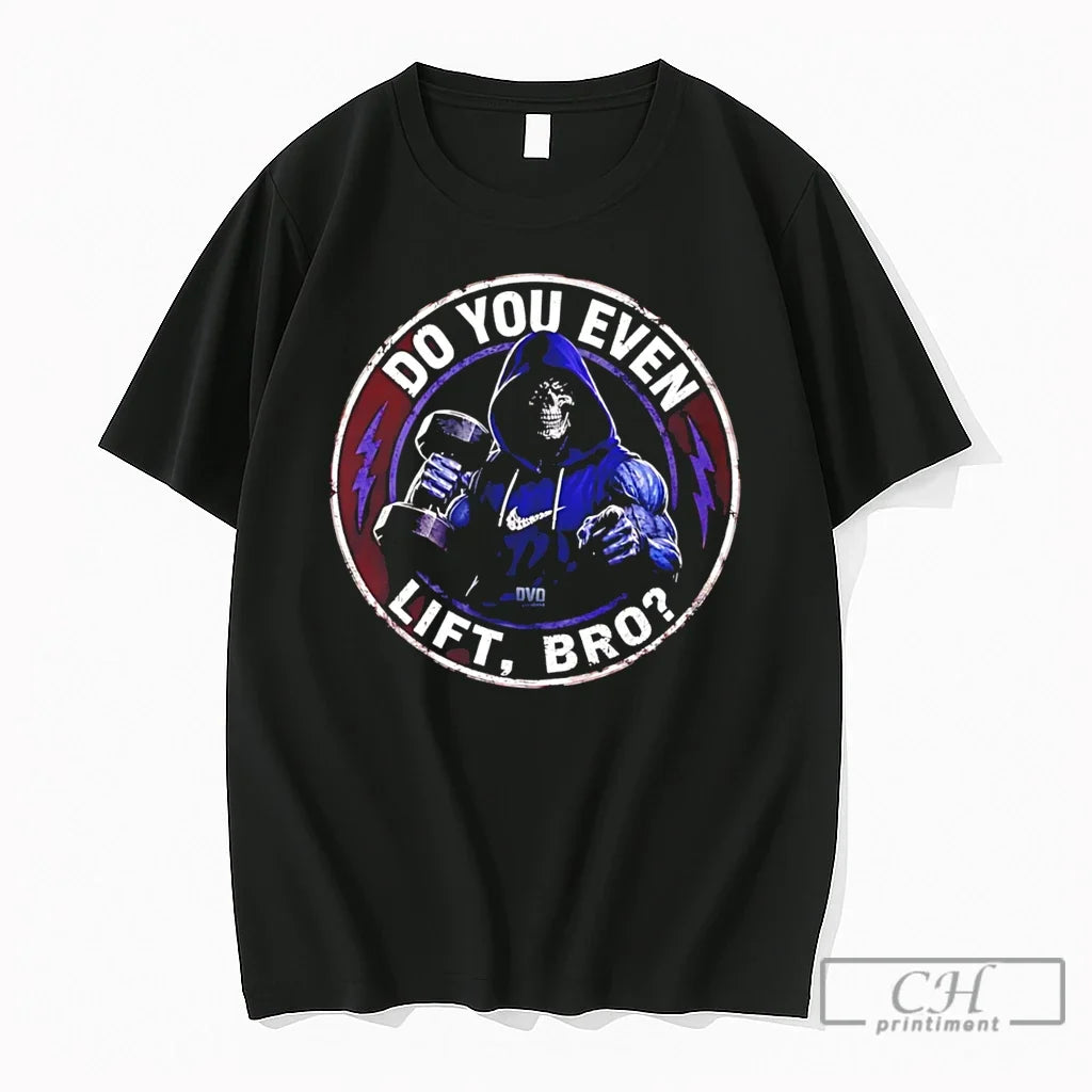 Premium Skeleton Do You Even Lift Bro Tee Unisex , , , Long Sleeve Tee