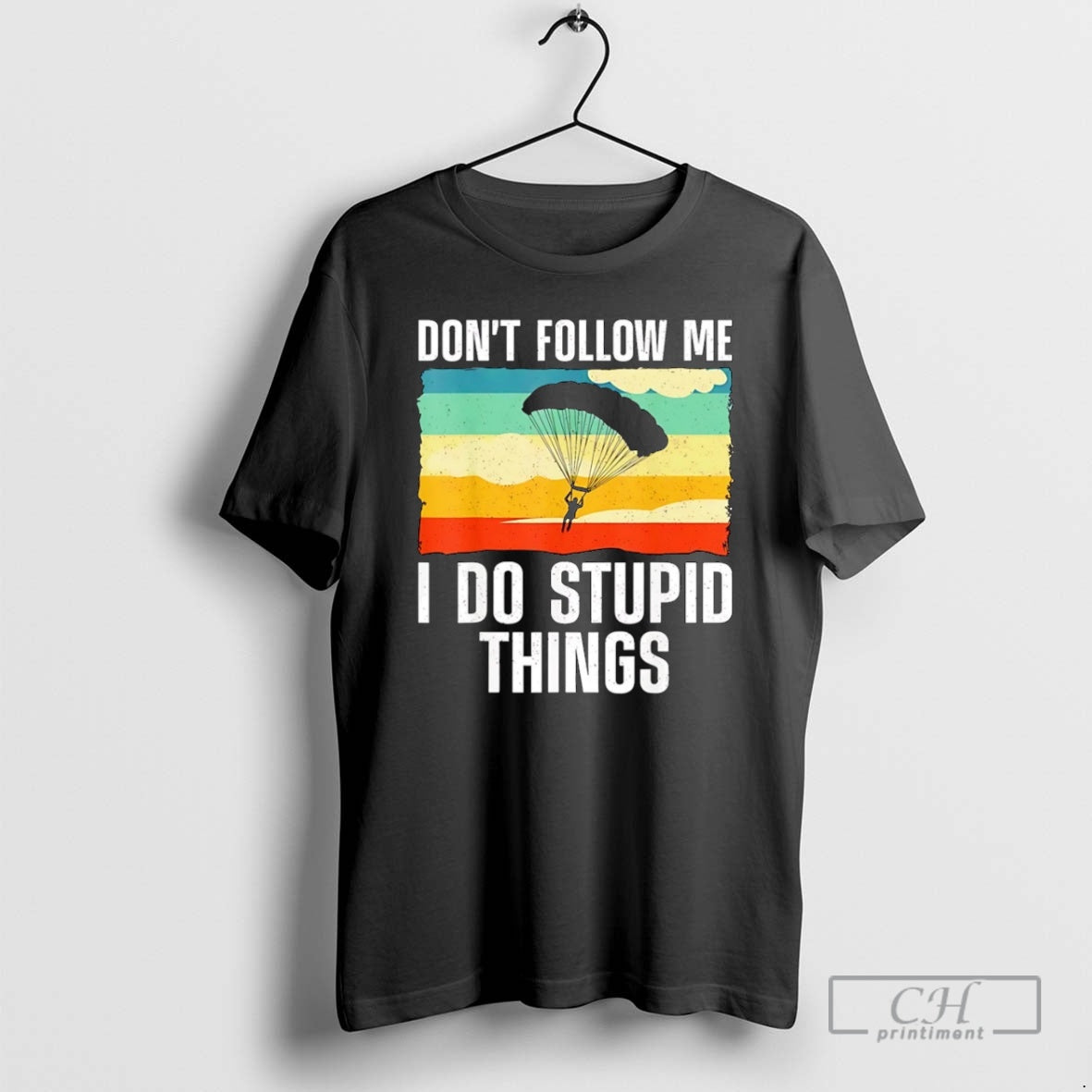 Premium Skydiving Dont Follow Me I Do Stupid Things Christmas Shirt Sweater