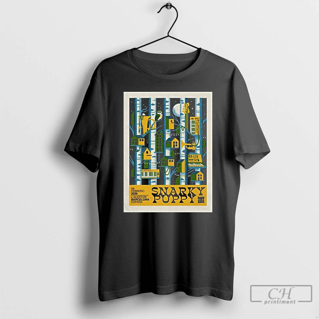 Premium Snarky Puppy Barcelona Spain February 9 2026