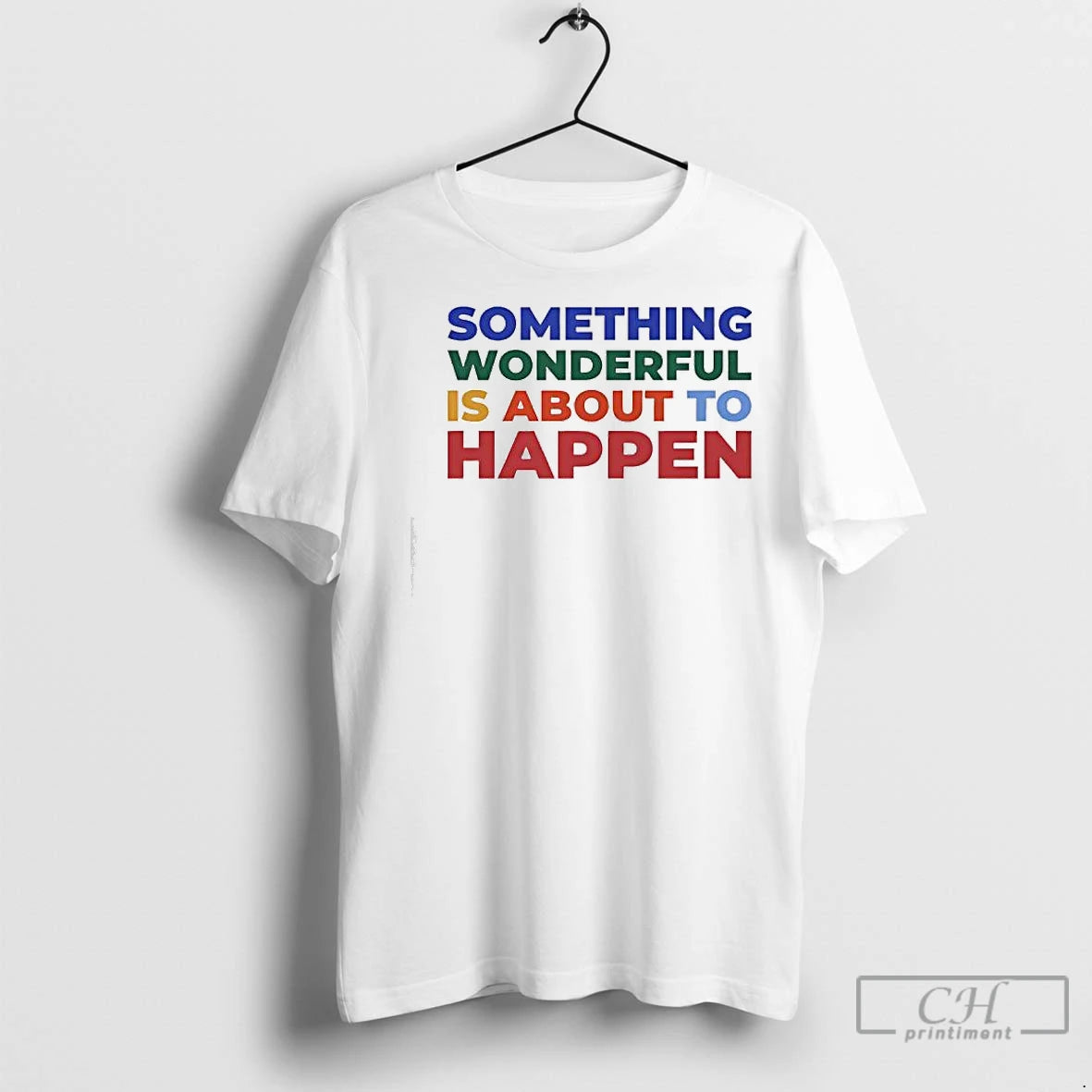 Premium Something Wonderful Is About To Happen Vintage Quote