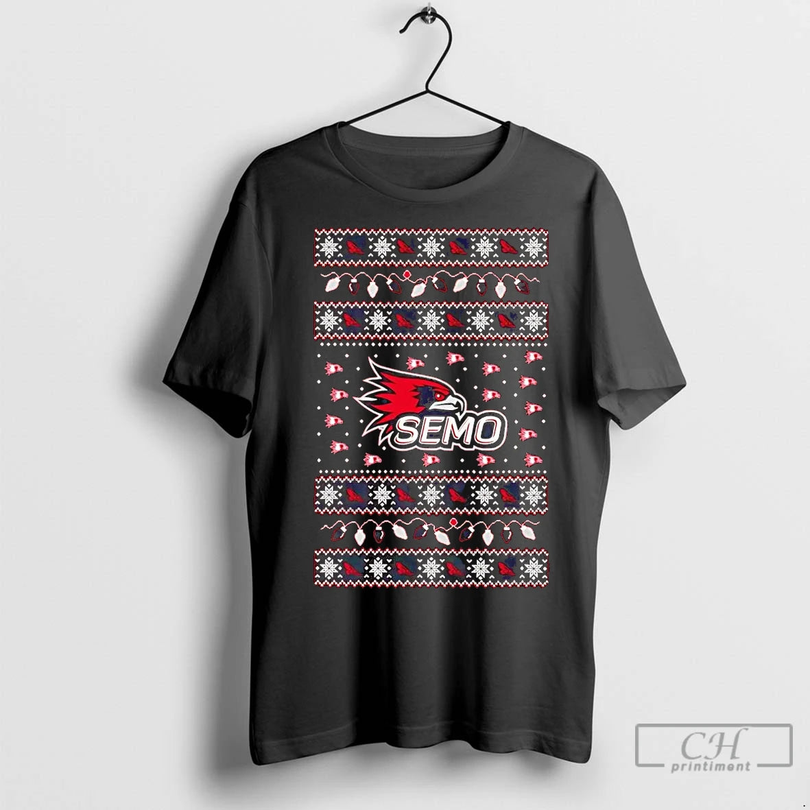 Premium Southeast Missouri State Redhawks Ugly Christmas Light