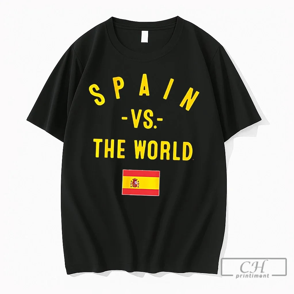 Premium Spain Vs The World 2026 Flag Tee Unisex , , , Long Sleeve Tee