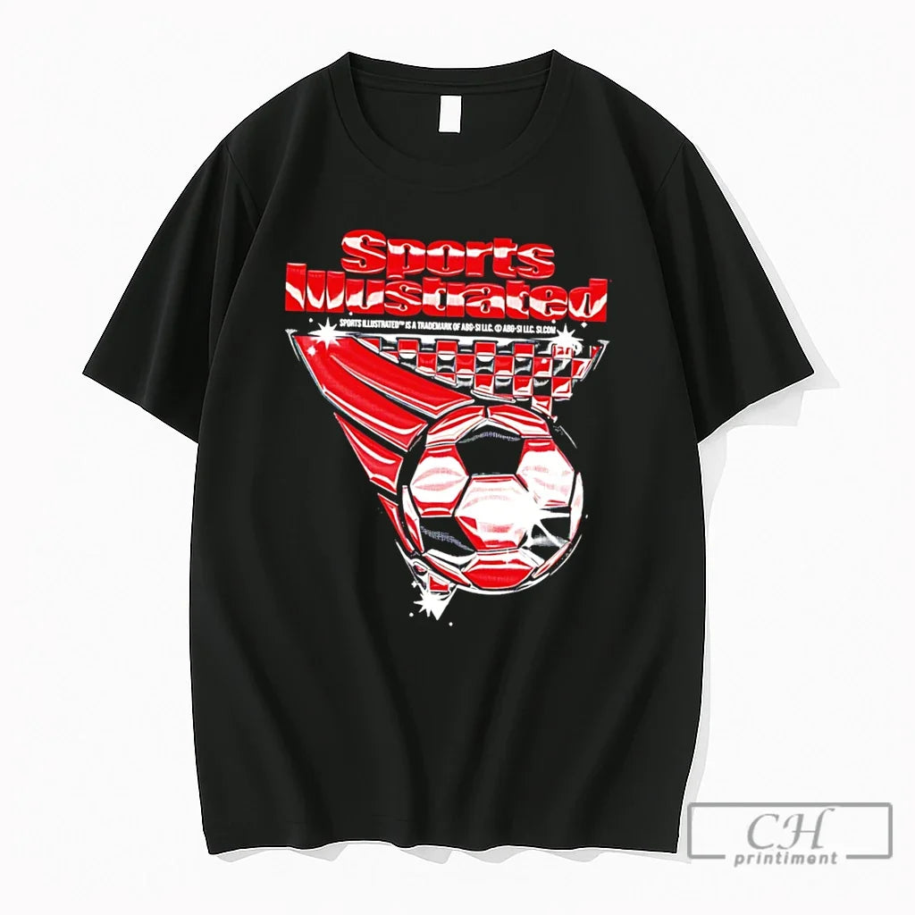 Premium Sports Illustrated Soccer 2026 Logo Tee Unisex , , , Long Sleeve Tee