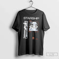 Premium Starship Graphic Vintage Tee Unisex , , , Long Sleeve Tee
