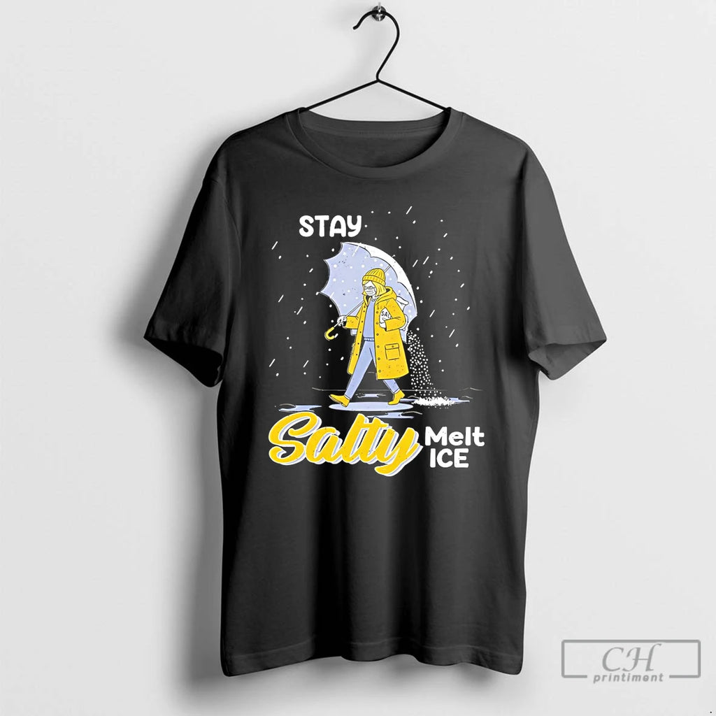 Premium Stay Salty Melt Ice Anti Ice Abolish Anti Trump Vintage