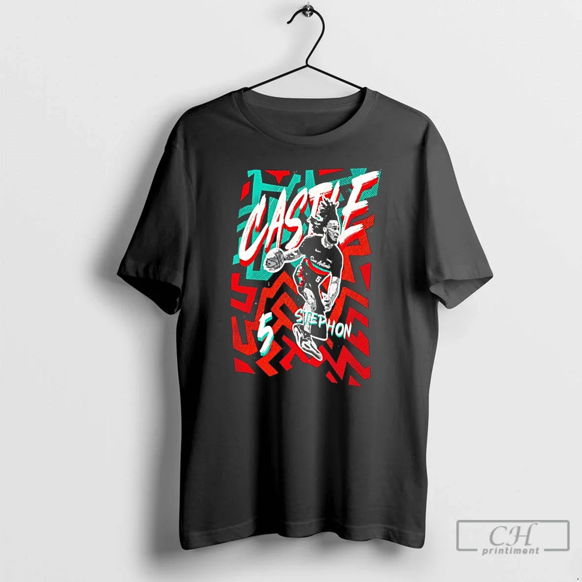 Premium Stephon Castle San Antonio Spurs The Castle Tee Unisex , , , Long Sleeve Tee