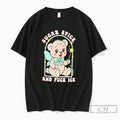 Premium Sugar Spice And Fuck Ice Cartoon Pink Teddy Bear Tee Unisex , , , Long Sleeve Tee