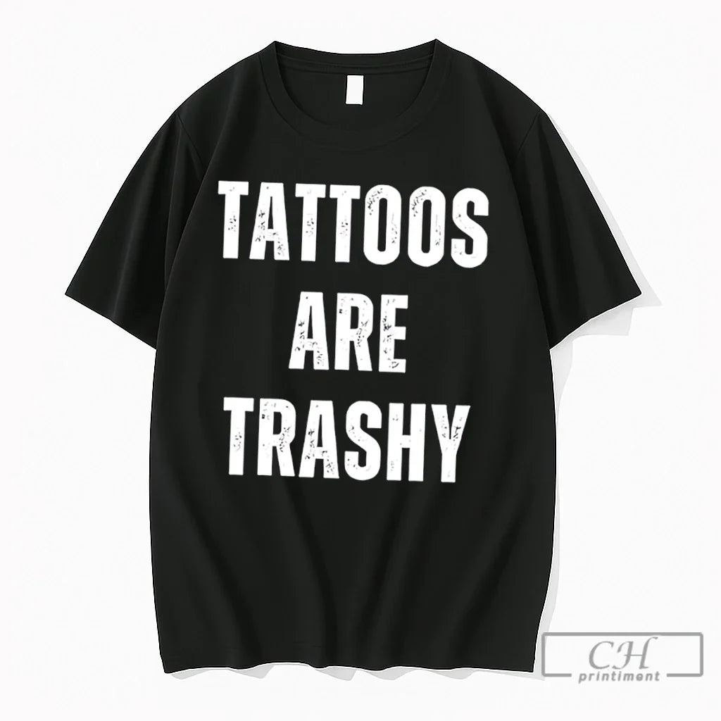 Premium Tattoos Are Trashy Tee Unisex , , , Long Sleeve Tee